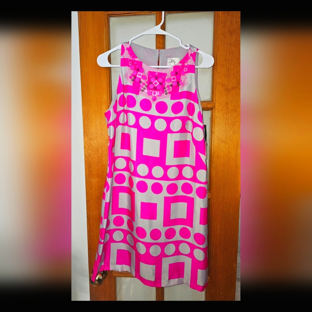 MILLY Geometric Dress WOW